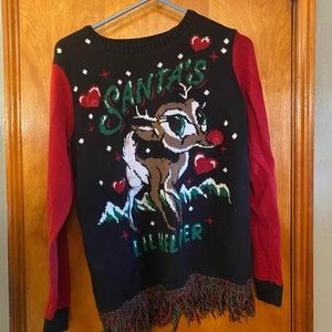 Light up reindeer sweater